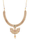 YouBella Jewellery Celebrity Inspired Gold Plated Necklace Jewellery Set for Girls and Women